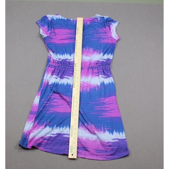 The North Face Blue tie dye Cap Sleeve Casual Dress Lightweight Stretch S - Picture 4 of 13